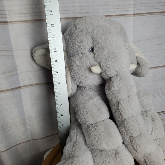 Baby Ganz Collection Super Soft Cozy Gray Elephant Stuffed Animal Plush 13" - Picture 11 of 11